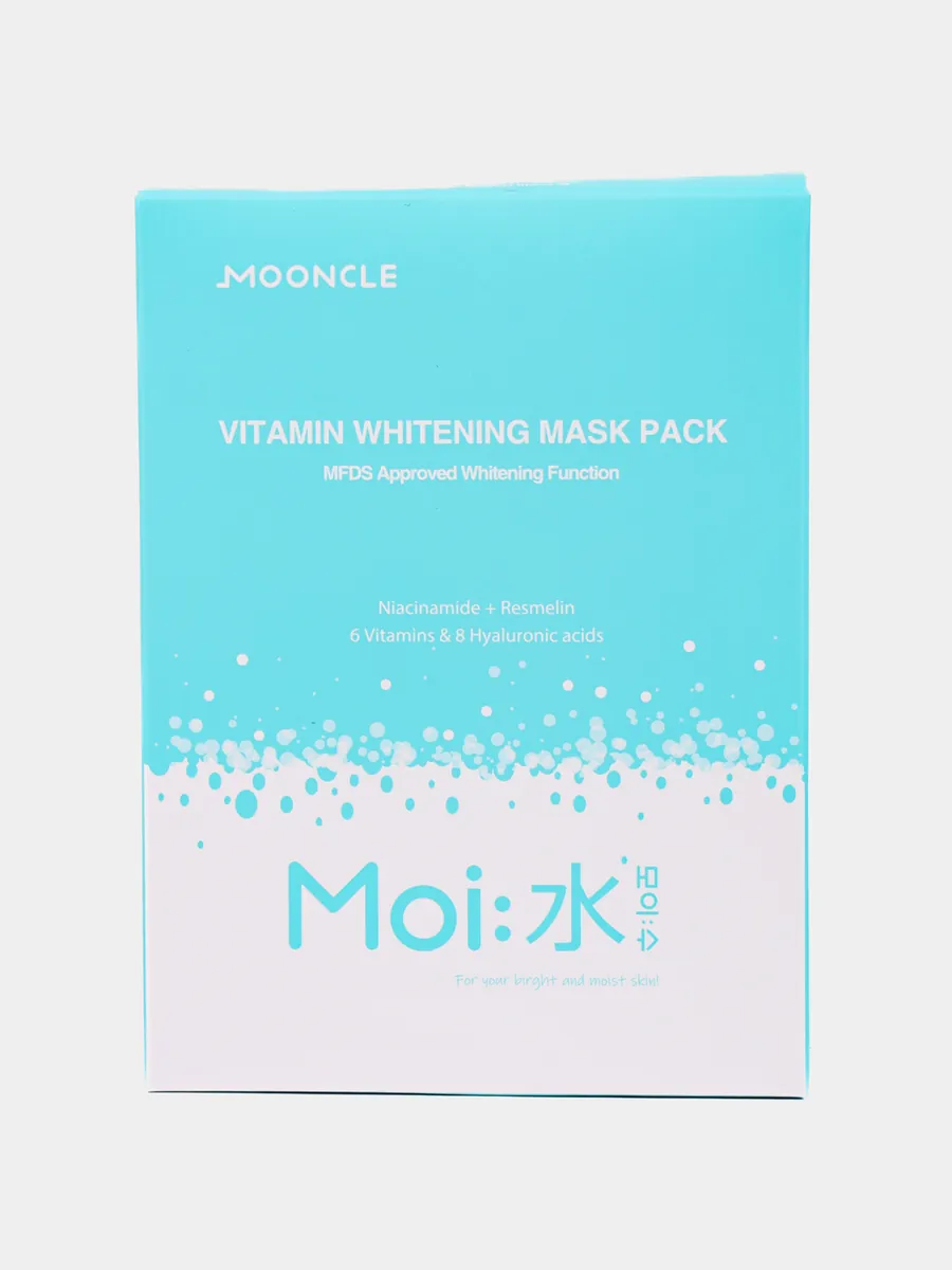 Moi:水 Vitamin Whitening Mask Pack